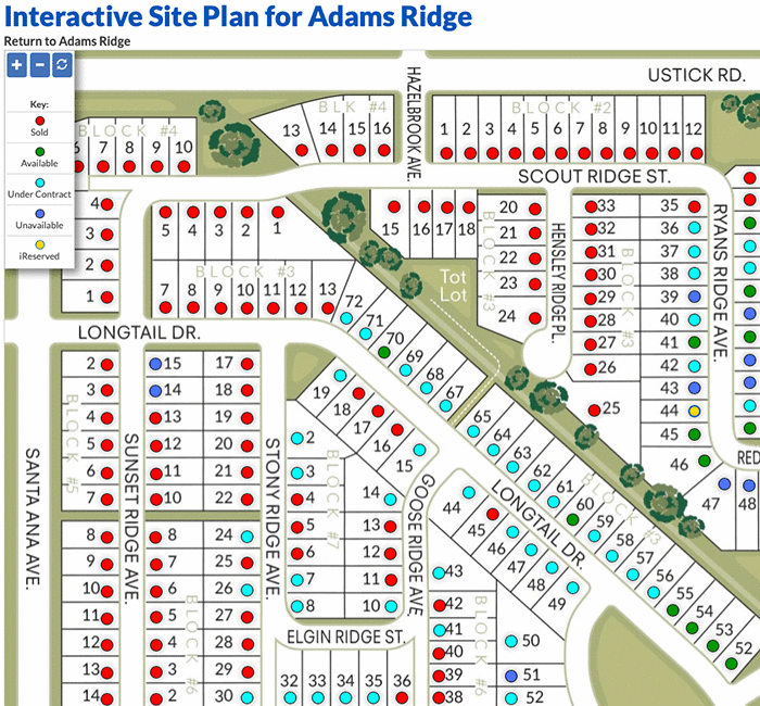 interactive site plan interactive site plan