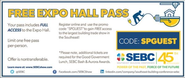 sebc-free-expo-hall-pass Code SPGUEST for a free Expo Hall Pass to SEBC