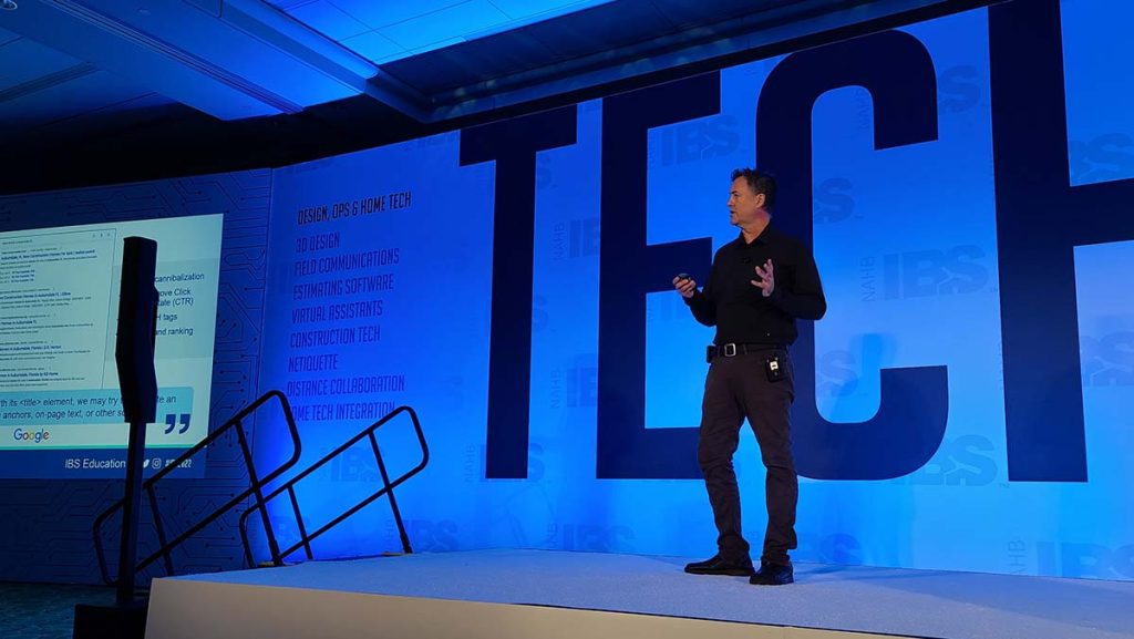 Techbyte cabe presenting at conference