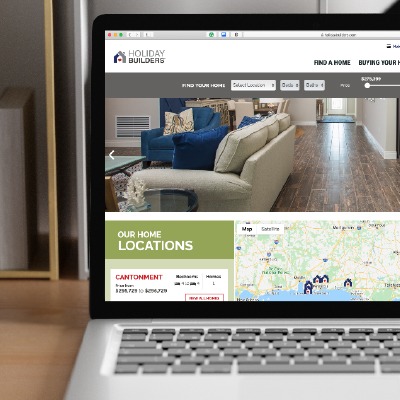 Ten 10 home builder_ Holiday builder website example