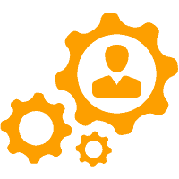 Yellow Gear yellow gear icons
