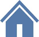 Builder Preferrers Icon icon of a blue house