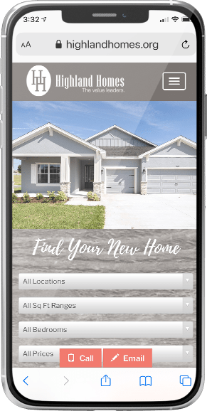 Highland homes screenshot-1 Highland homes screenshot