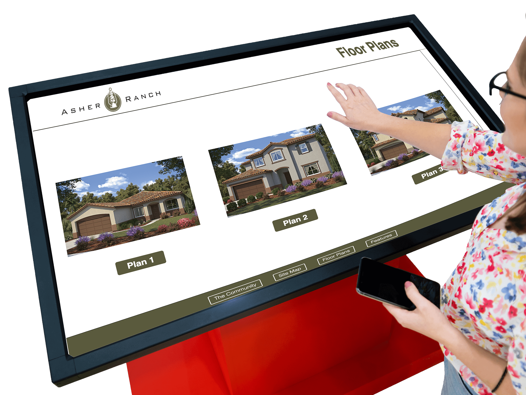 interactive sales office_ interactive sales office - Asher ranch